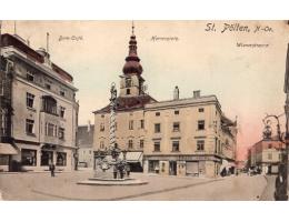 ST. PÖLTEN 19024 P. LEDERMANN WIEN 1917 RAKOUSKO