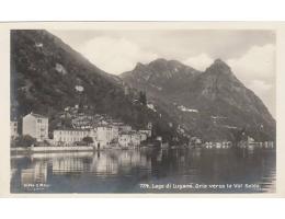 LAGO DI LUGANO = DOLOMITY +ALPY/rok1920*kc4080