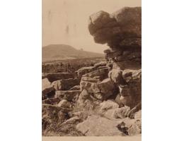 405398 Krkonoše - pohled z Dívčích kamenů na Sněžné jámy