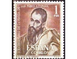 Španělsko 1963 Apoštol Pavel, Michel č.1377 **