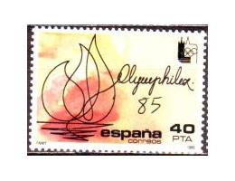 Španělsko 1985 Olymphilex, Michel č.2666 **