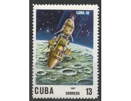 Kuba **Mi.1358 Kosmos - 10. výročí startu Sputniku I