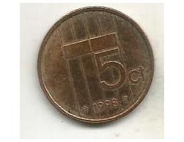 Holandsko 5 cents 1998 (12) 3.84