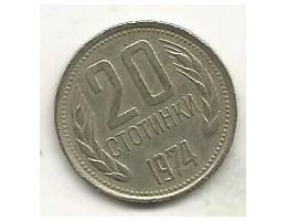 Bulharsko 20 stotinki 1974 (13) 2.87