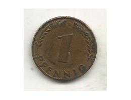 Německo NSR 1 pfennig 1950 D (13) 6.68