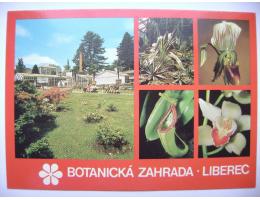 LIBEREC botanická zahrada skleník 70. léta