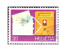 Švýcarsko 1980 Poštovní schránka,  Michel č.1180 raz.