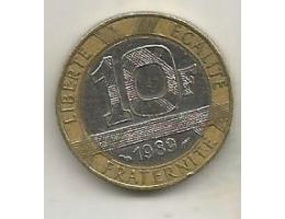 Francie 10 francs 1989 (14) 6.09