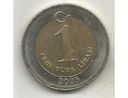 Turecko 1 new lira 2005 (14) 7.35