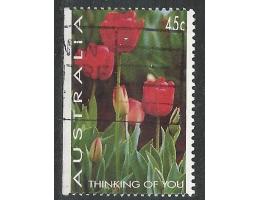 Austrálie o Mi.1392D Flóra - tulipány