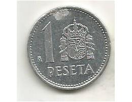 Španělsko 1 peseta 1987 M (14) 3.04