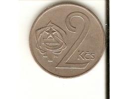 MINCE 2 KORUNA ČESKOSLOVENSKO 1972