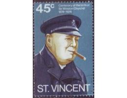 St.Vincent 1974 Winston Churchill jako ministr námořnictva,