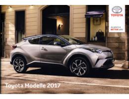 Toyota Modelová Řada prospekt 01 / 2017 AT