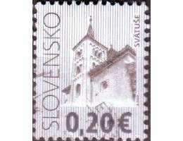 Slovensko 2009 Svätúše, kostel, Michel č.442 raz.