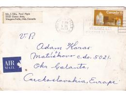 CANADA =DOPIS KANADA =rok1972*c7119