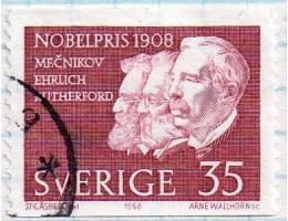 Švédsko o Mi.0626A Nositelé Nobelových cen 1908
