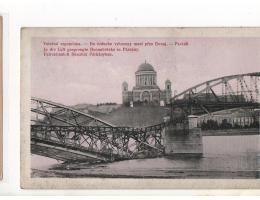Šturovo,Parkaň se zničeným mostem r.1922 prošlá,U4/21