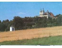 Razítko Velikonoční pošta Kraslice pohled Olomouc