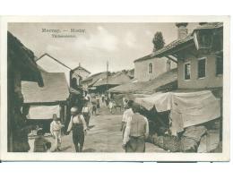 Razítko Praha 55. výročí Vostoku 1 pohled Mostar