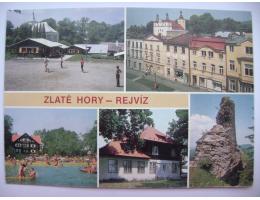 Zlaté Hory Rejvíz Ondřejovice restaurace Na paloučku 1989