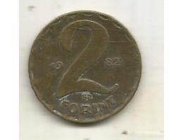 Maďarsko 2 forinty, 1982 (A22)