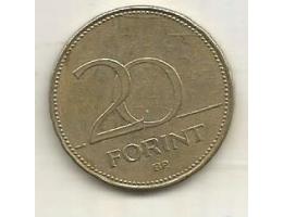 Maďarsko 20 forintů, 2008 (A22)