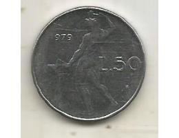 Itálie 50 lir, 1979 (A22)