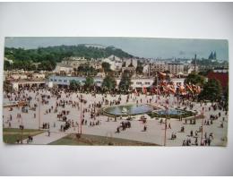 Brno výstaviště celkový pohled 1960 Orbis