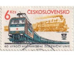 ČS o Pof.2530 60. let Mezinár.železniční unie, vlak