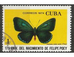 Kuba o Mi.1968 fauna - motýl /K