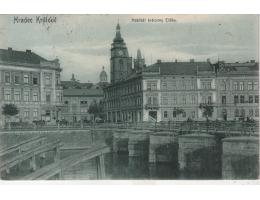 HRADEC KRÁLOVÉ  NÁBŘEŽÍ  r. 1908   BEZ NAKL.   °HC584