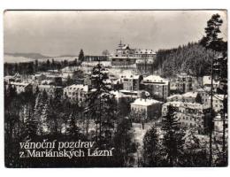 Mariánské Lázně zotavovna Leningrad vánoční °6174