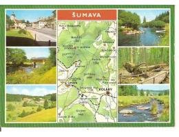 ŠUMAVA / VOLARY + MAPA *VF=860