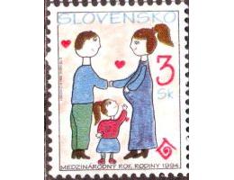 Slovensko 1994 Mezinárodní rok rodiny, č.27 **