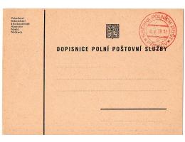 dopisnice Polní pošta Přerov  dat.10.10.1938,O6/113