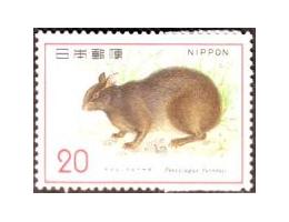 Japonsko 1974 RyuKyu králík, Michel č.1218 **