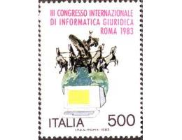 Itálie 1983 Kongres o právních informacích, Michel č.1845 *