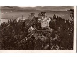 Šumava Sušicko  r.1950  zříceniny hradu Velhartice °53613D