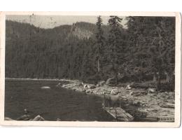 Šumava  Plešné jezero cca r.1926 vlakovka č.382 °53614R