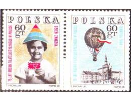 Polsko 1968 Výstava Tematika, 75 let organizované filatelie 