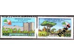 Itálie 1984 Výstava známek ITALIA 85, Michel č.1883-4 **