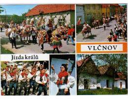 VLČNOV JÍZDA KRÁLŮ KROJ KROJE PANORAMA