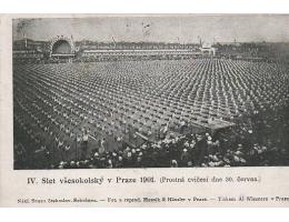 PRAHA = IV.VŠESOKOLSKÝ SLET =rok1901*A3062