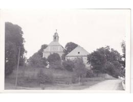 FOTO KOSTELNÍ VYDŘÍ KOSTEL  r.1960  ***54088N