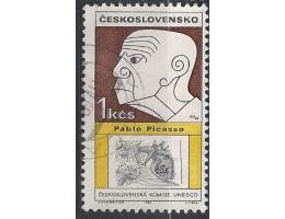 ČS o Pof.1726 Osobnosti - karikatury - Picasso
