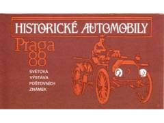 Historické automobily 1988 Známkový sešitek ZSt 1ba, 2.stra