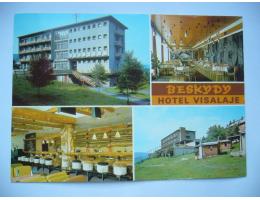 Beskydy hotel Visalaje interiéry 1985