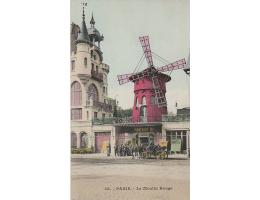 PARIS FRANCIE =MLÝN + MOULIN ROUGE =rok1917?*A3583