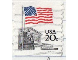 USA o Mi.1522C vlajka USA
